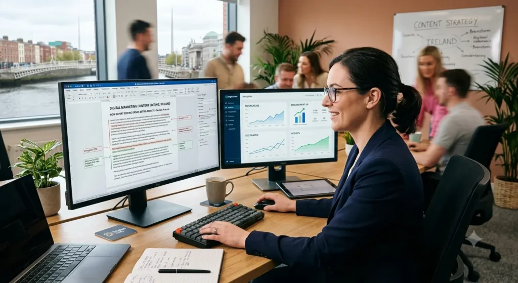 Digital Marketing Content Editing Ireland